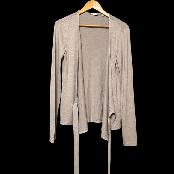 Aritzia- Wilfred Free, Gray sweater wrap - Picture 1 of 5